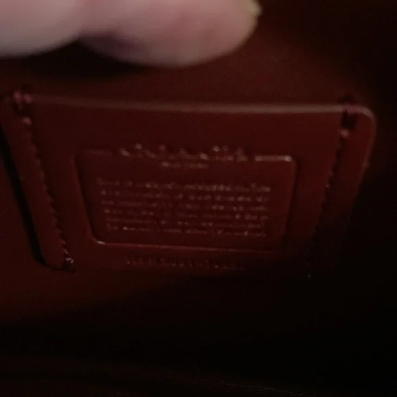 Coach Tabby Color Block Convertible Clutch Chain Crossbody Bag NWOT - Picture 8 of 8